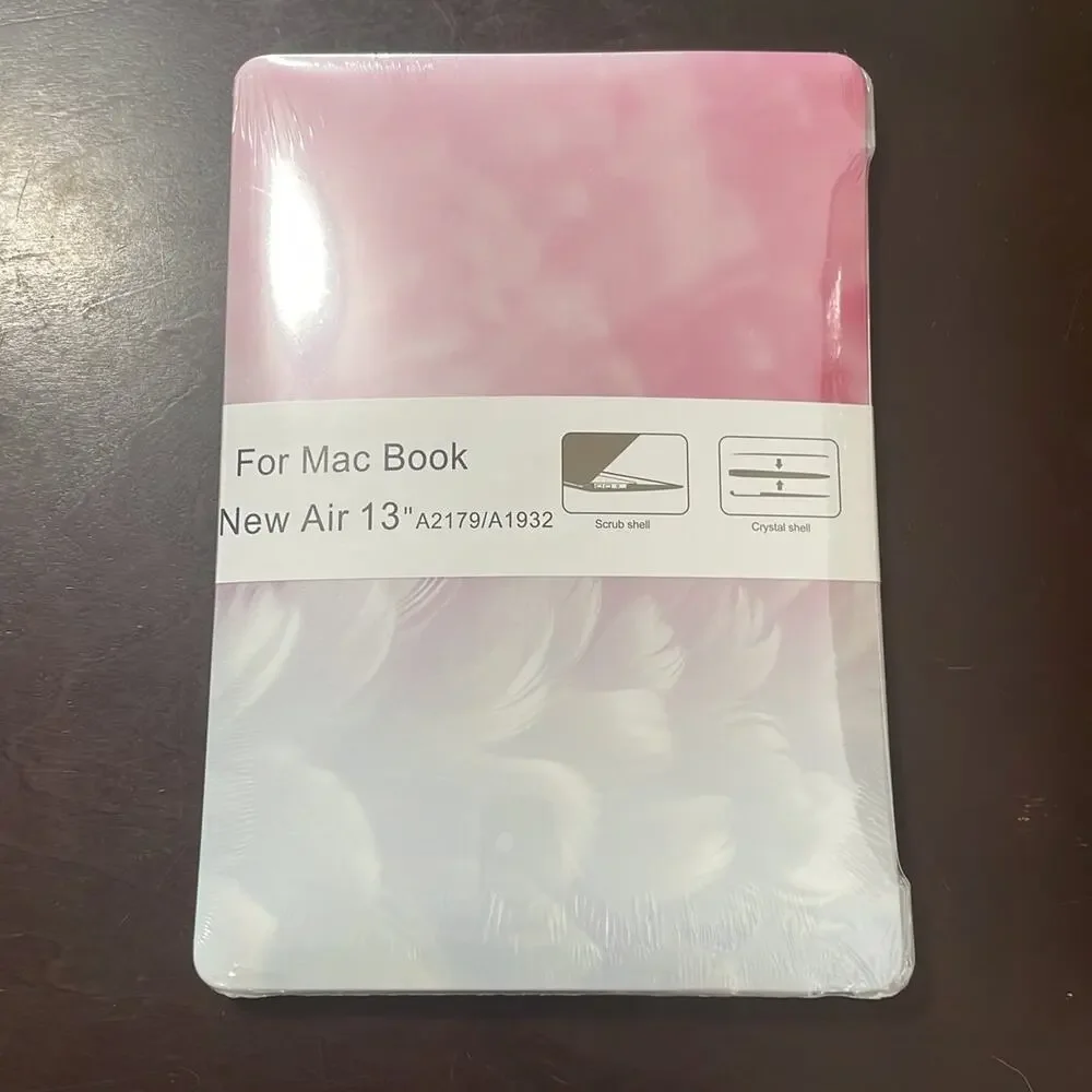 MacBook New Air 13” shell with red soft case